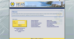Desktop Screenshot of evetas.customs.gov.bb